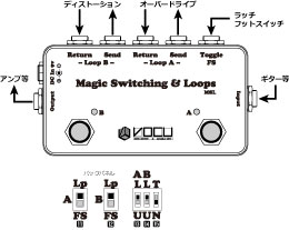 VOCU ( ヴォーキュ ) Magic Switching \u0026 Loops